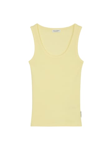 Marc O'Polo Tanktop regular in yellow flax