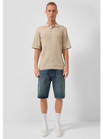 QS Jeans-Bermuda in 56Y9_dunkelblau