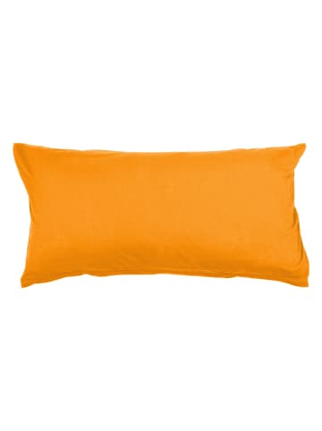 Traumschloss Exclusiv Edel-Jersey Kissenbezug in mandarine