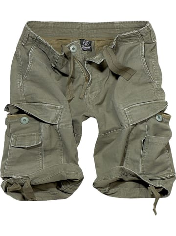 Brandit Short "Vintage Shorts" in Grün