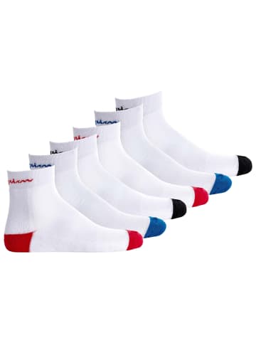 Champion Socken 6er Pack in Weiß