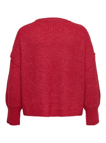 ONLY Carmakoma Strickpullover in Salsa 1