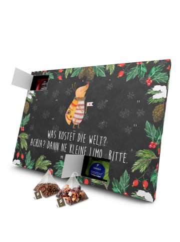 Mr. & Mrs. Panda Advents-Teekalender Nachtfalter Fähnchen mit Sp... in Kreidetafel