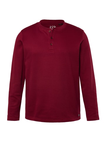 JP1880 Kurzarm T-Shirt in bordeauxrot