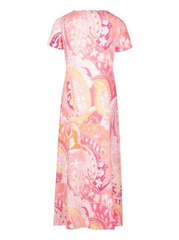 Betty Barclay Midikleid mit Raffung in Rosé/Yellow