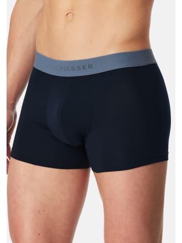 Schiesser Retro Short / Pant 95/5 Organic Cotton in Dunkelblau