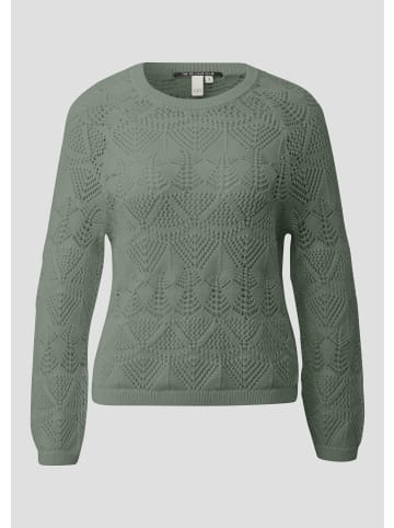 QS Strickpullover in 7927_olivgrün