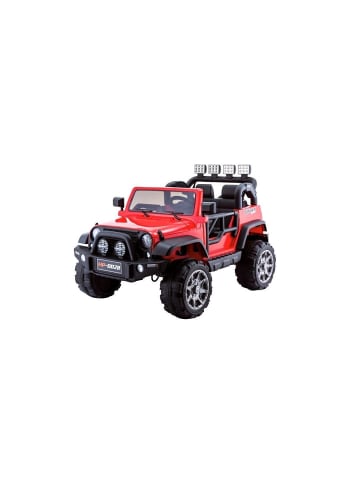Wisam® Kinderfahrzeug Jeep HP012 Reifen Ledersitz LED