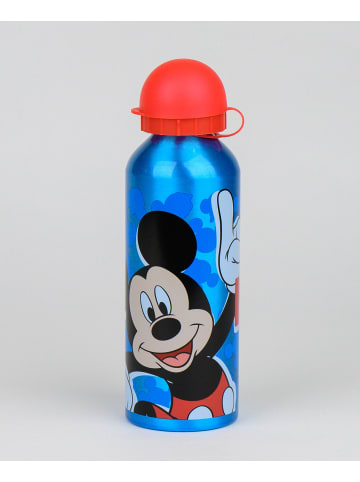 Disney Mickey Mouse 2er Set: Brotdose + Alu-Trinkflasche Mickey Mouse in Blau