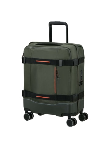 American Tourister Urban Track - 4-Rollen-Kabinentrolley 55 cm (schwarz) in dark khaki