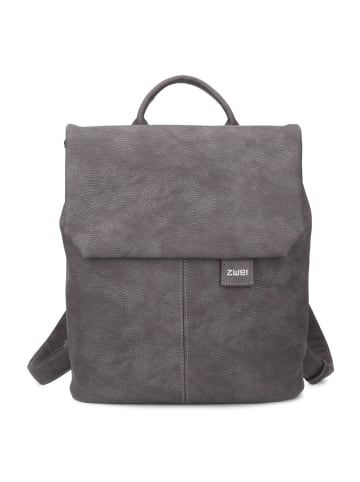 Zwei Mademoiselle.M City Rucksack 29 cm in nubuk stone