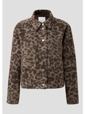 QS Outdoor-Jacke in 09A0_hellbraun