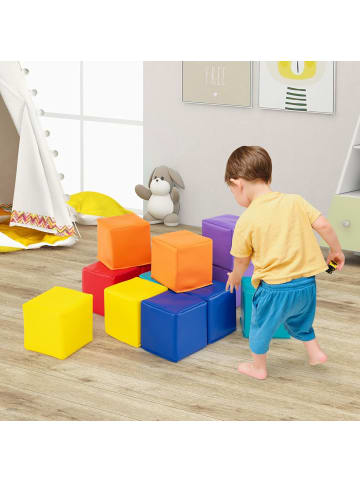 COSTWAY 12 tlg. Schaumstoff Bausteine in Bunt
