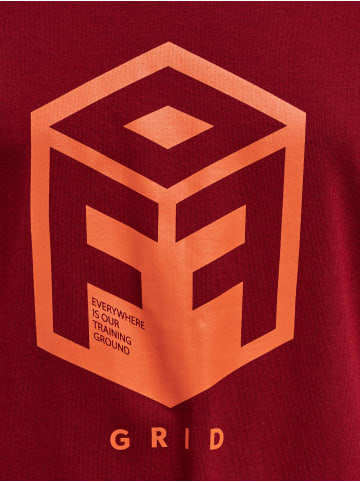 Hummel Hummel T-Shirt Hmloffgrid Lebensstil Kinder in RHUBARB/NASTURTIUM