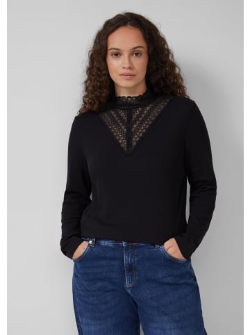 QS T-Shirt in 9999_schwarz