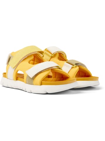 Camper Sandalen " Oruga " in Orange / Gelb