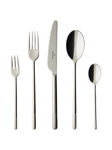 Villeroy & Boch 30-tlg. Tafelbesteck Ella in in silber