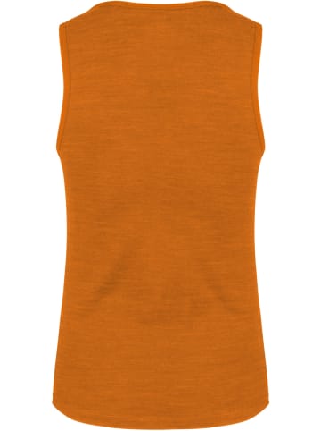 Normani Outdoor Sports Herren Merino Unterhemd Alice Springs in Orange