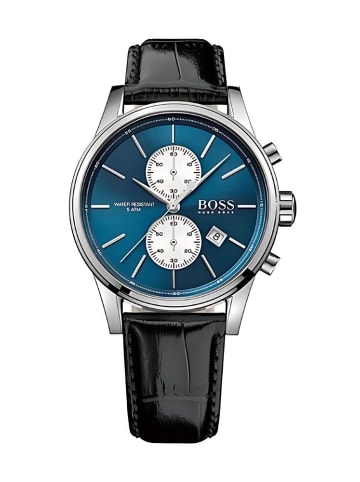 Hugo Boss Armbanduhr Jet Model HB1513283 mit Lederarmband