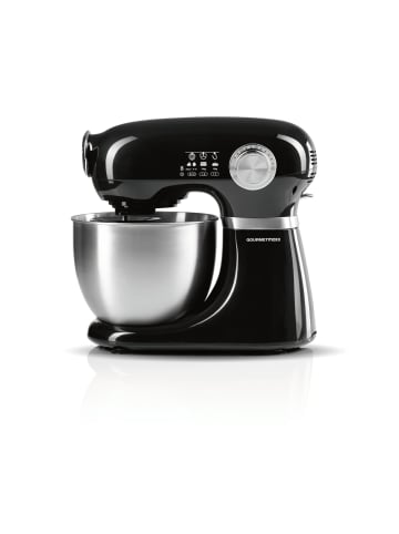 Gourmet Maxx Küchenmaschine 1000W schwarz  Schwarz