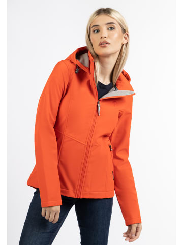 Schmuddelwedda Softshelljacke in Orangerot-280