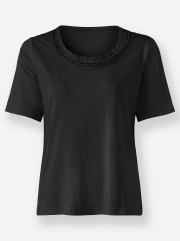 WITT WEIDEN Shirt in schwarz