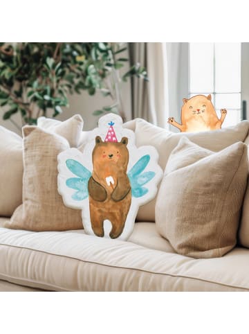 Mr. & Mrs. Panda Kissen Bär Zahnfee ohne Spruch in Weiß