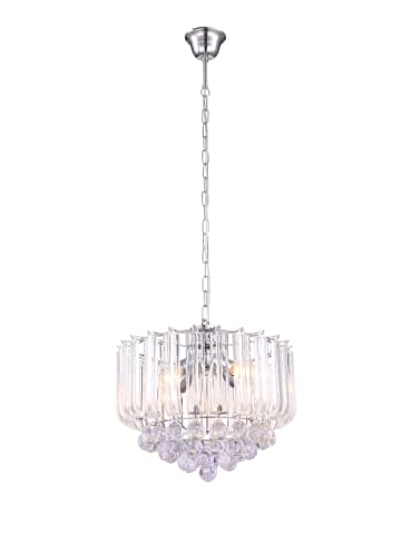 Globo lighting Luster "MINNESOTA" in silver