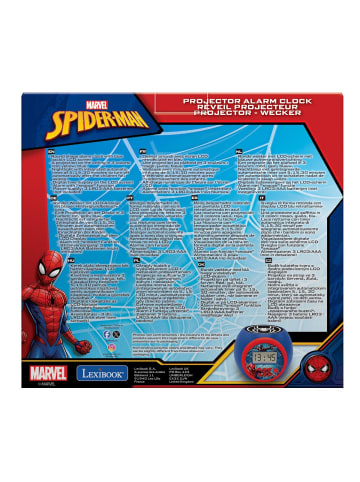 LEXIBOOK® Spider-Man Projektionswecker mit Timer & 3-Farben-Projektion