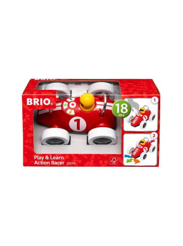 Brio Kreativität BRIO Play & Learn Rennwagen Ab 18 Monate in bunt