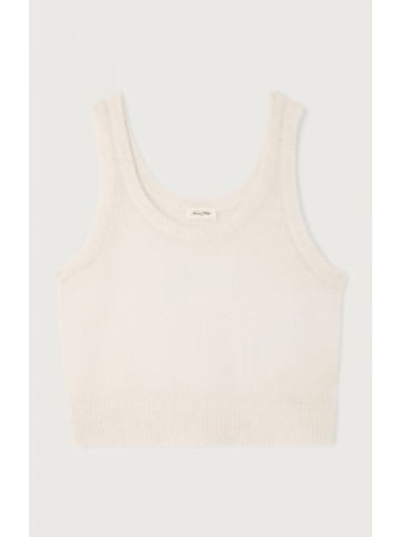 American Vintage PULL JUSTE BRETELLES ROND in Polaire Chin