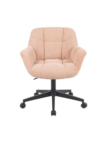 DUBI Möbel 2er-Set: Bürostuhl Mika-Nuri in Rosa - (B)65 x (H)79 x  (T)66 cm