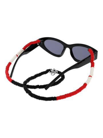 HUGO Unisex Sonnenbrille Katzenauge Schwarz