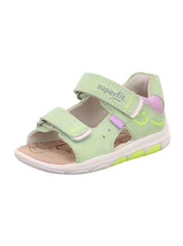superfit Sandale NINO in Hellgrün/Lila