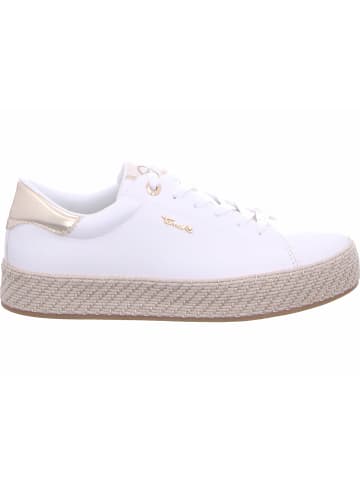 Tamaris Schnürhalbschuh in weiß
