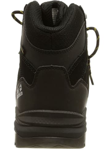 Jack Wolfskin Wanderschuh Refugio Texapore Mid M in Schwarz