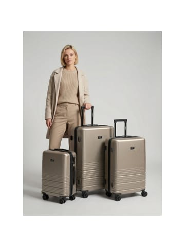 Camel Active Hanoi 4 Rollen Kofferset 3-teilig mit Dehnfalte in camel