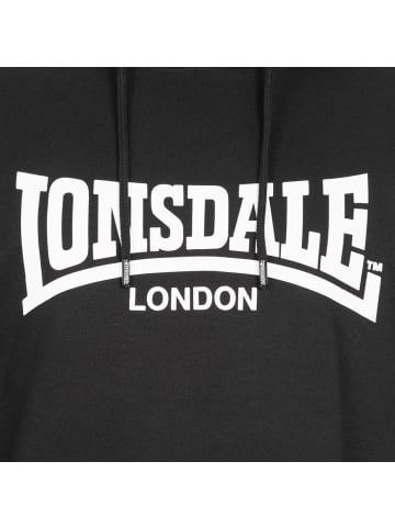 Lonsdale Trainingsanzug "Cloudy" in Schwarz