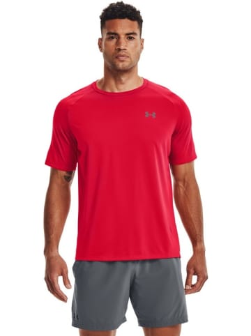 Under Armour T-Shirt "UA Tech 2.0 Oberteil, kurzärmlig" in Rot