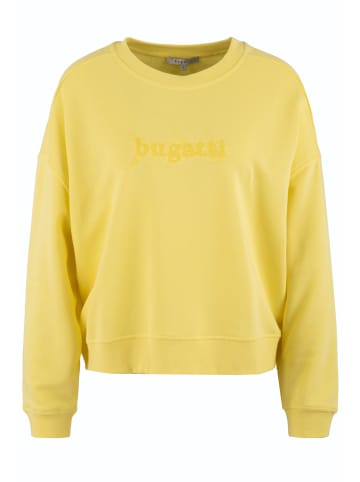 Bugatti Sweatshirt in gelb