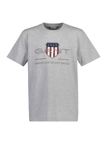 Gant T-Shirt 1er Pack in Grau