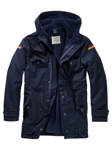 Brandit Parka "Bw Parka Flag" in Blau