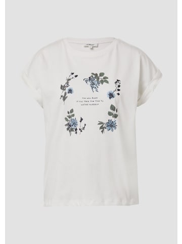 s.Oliver T-Shirt in 02D2_creme