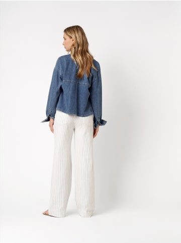 Rosner Jeans Audrey Wide Leg in ecru marine - 0001