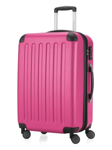 Hauptstadtkoffer Spree - Mittelgroßer Koffer Hartschale Trolley 65 cm, TSA, 74 L in Pink