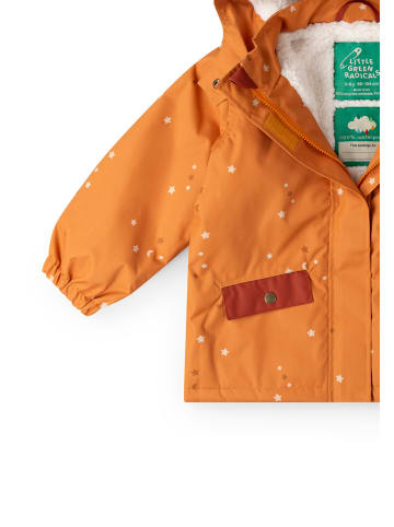 Little Green Radicals Wasserfester Wintermantel aus recyceltem Material in Gold für Abenteuer