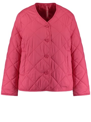 SAMOON Outdoorjacke in Soft Cranberry