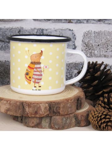 Mr. & Mrs. Panda Tasse Nachtfalter Fähnchen ohne Spruch in Gelb Pastell