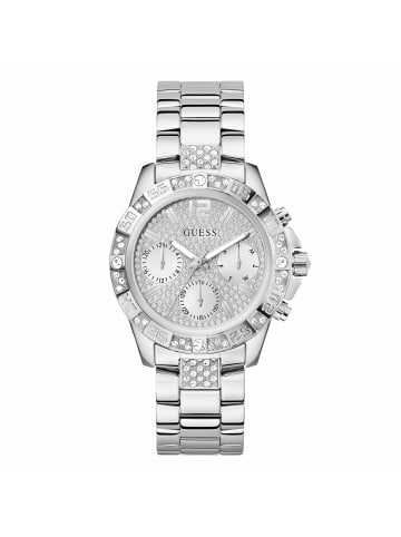 Guess Analoguhr für Damen in silber