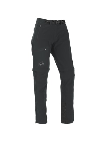 Maul Sport T-Zip Wanderhose Oakville mit Logo in Nachtschwarz